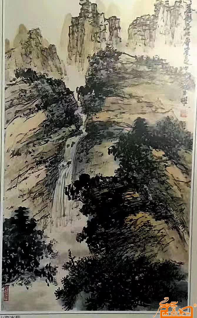 文苏堂 - 台湾著名老画家杨年耀-国画